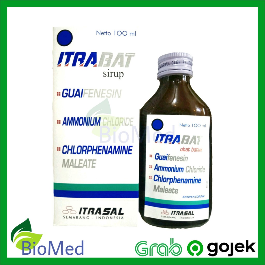 ITRABAT SIRUP 100 ml - Obat Batuk Berdahak