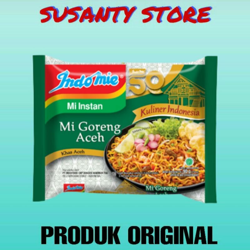 

INDOMIE MIE INSTAN GORENG ACEH 90GR.