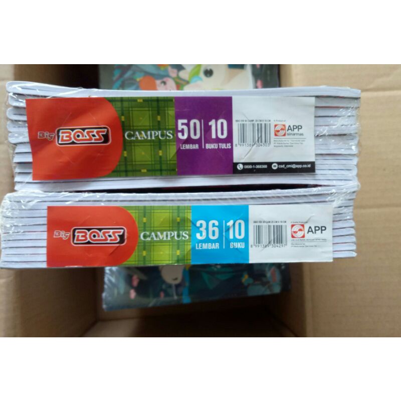 

Buku Tulis Campus Big Boss Sinar Dunia SIDU 36lembar