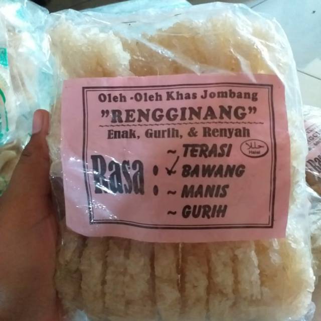

Krecek rengginang / rengginang mentah /rengginang rasa