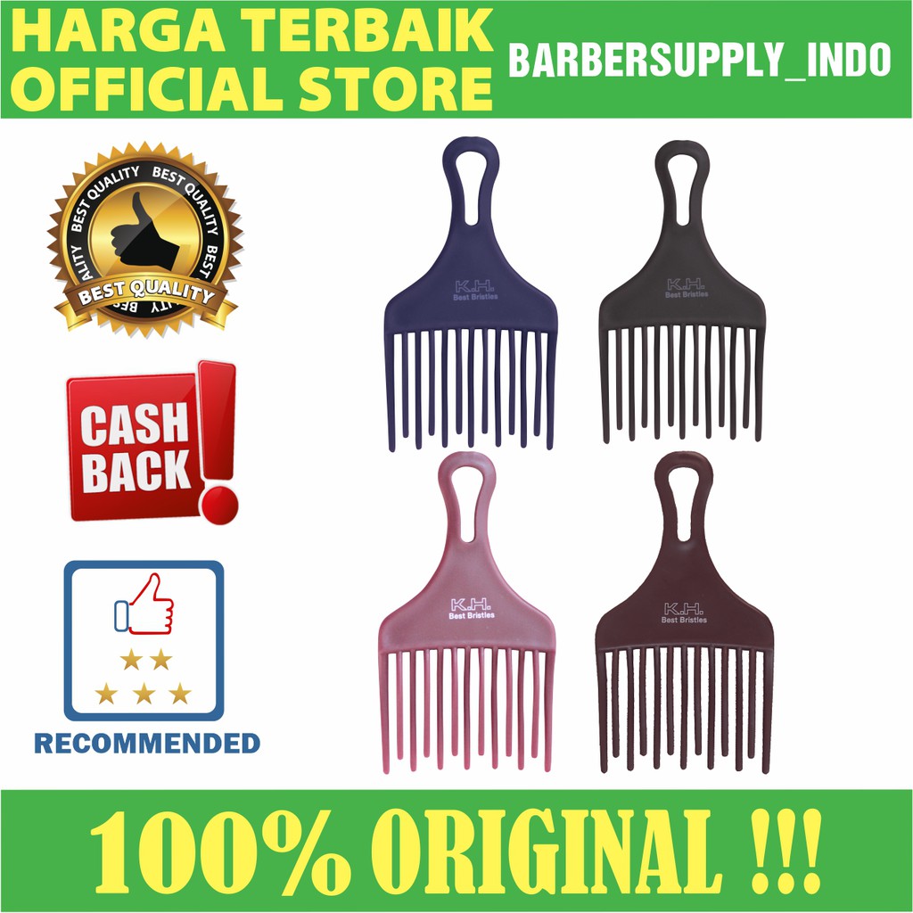 Sisir Garpu Barber Atau Salon Premium untuk texture