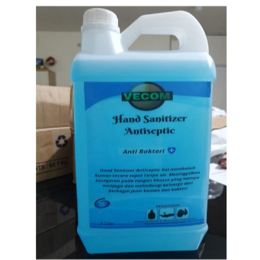 Aseptic Gel 5 Liter VECOM Hand Sanitizer Antiseptic 5 Liter