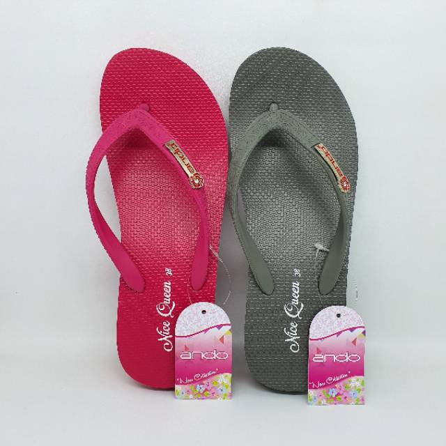 Sandal Jepit Wedges Wanita ANDO NICE QUEEN (36-40)