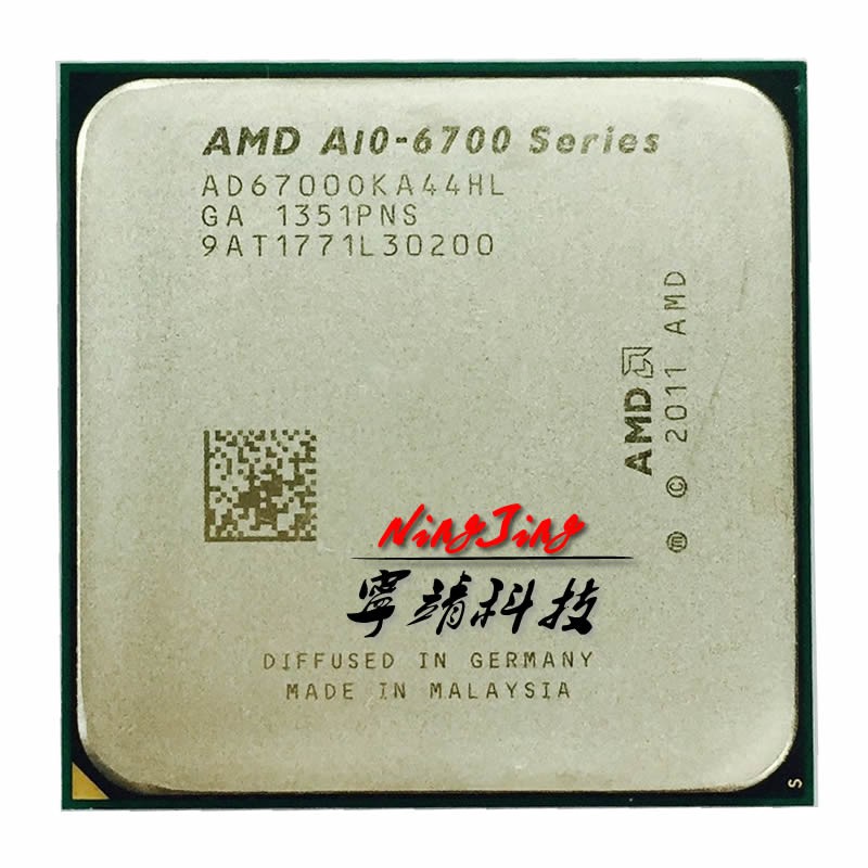 AMD  APU  A10 6700 APU A10 6700k AD6700OKA44HL Socket FM2 QUAD CORE CPU 3.7GHz