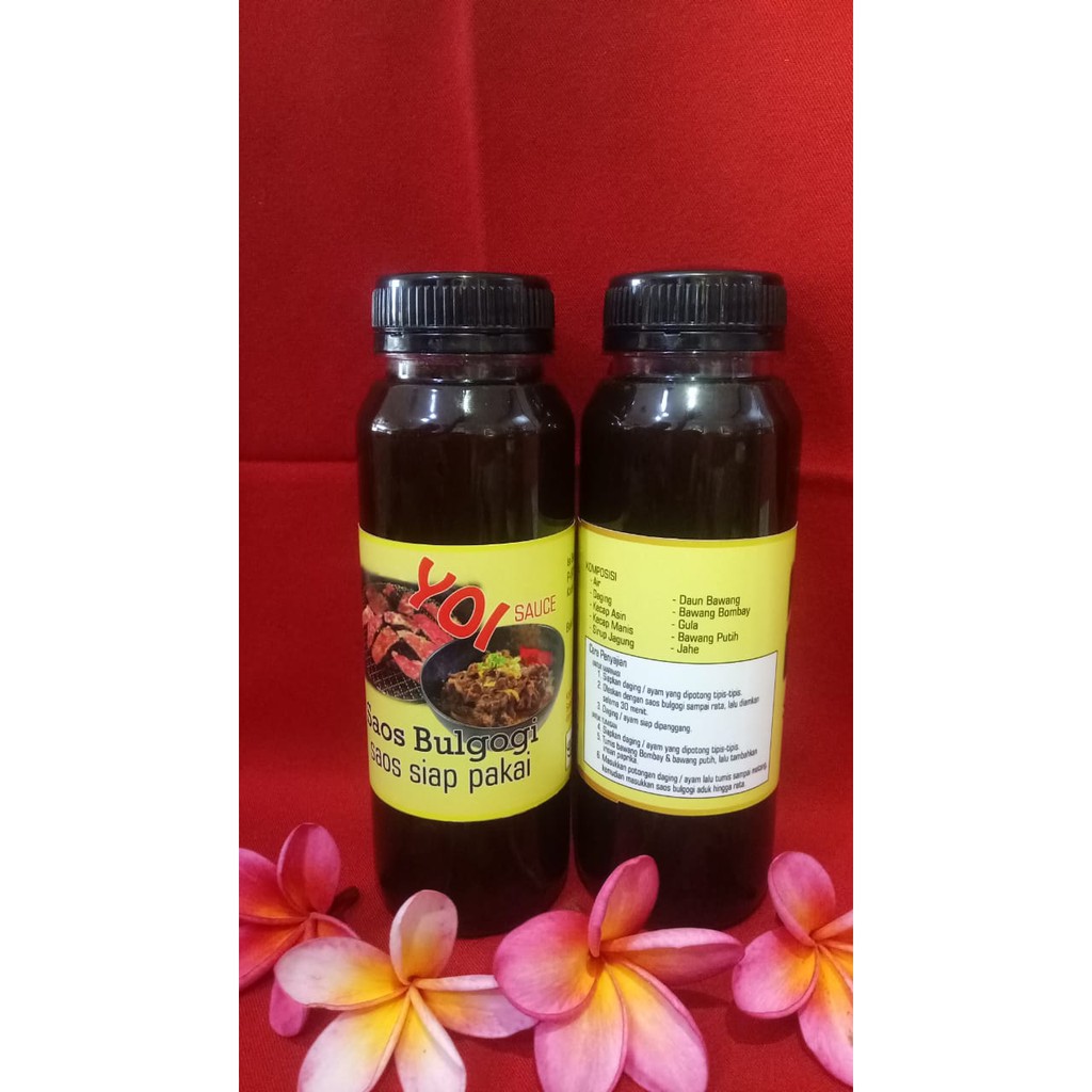 

Saos Bulgogi YOI / Bumbu Dapur / 250 gr / saos - HALAL