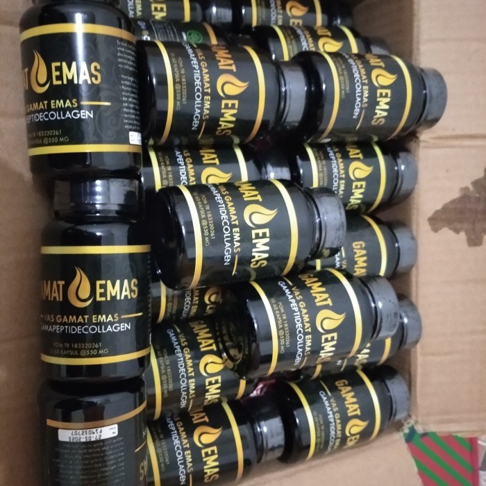 Vas Gamat Emas - Vas Gamat Collagen Emas Asli Original Anti Aging