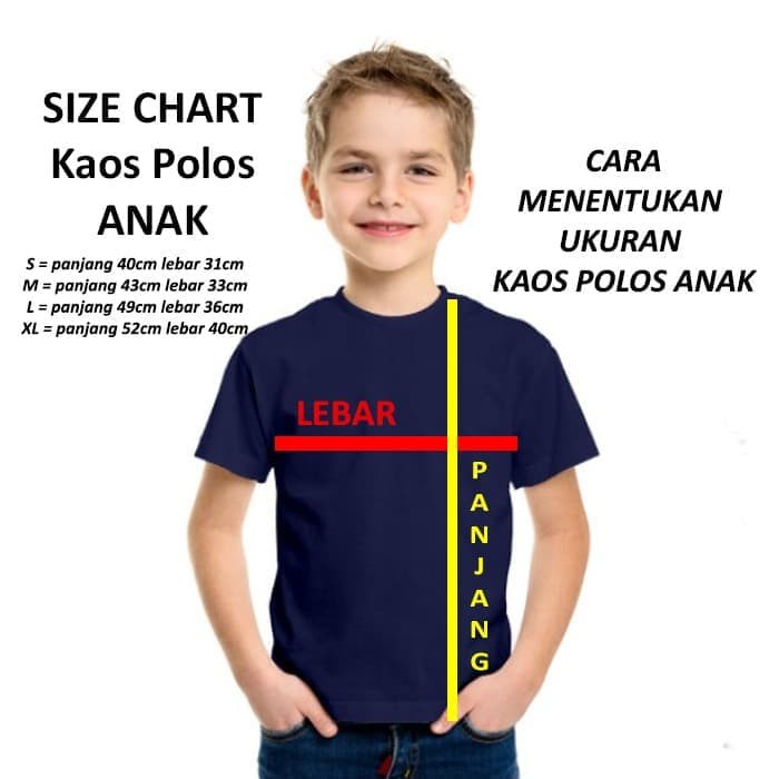 kaos bayi dan anak  gratis sablon nama bahan katun combed halus