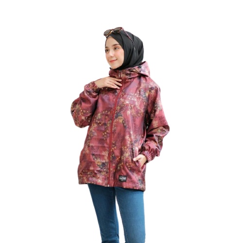 NEW JAKET AMAZING MOTIF KECE  JAKET  WANITA DEWASA  STYLE OUTDOOR WANITA
