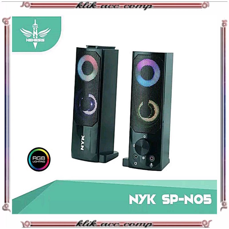 Speaker USB NYK SP N05 RGB Soundbar gaming