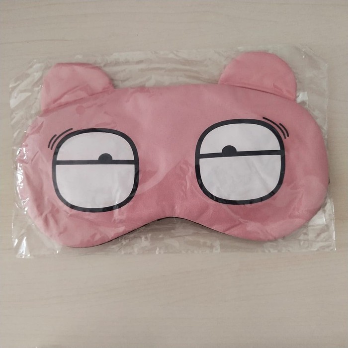 PMT-02 Penutup mata tidur Sleep Eye Mask Travel Sleepmask Cooling Gel