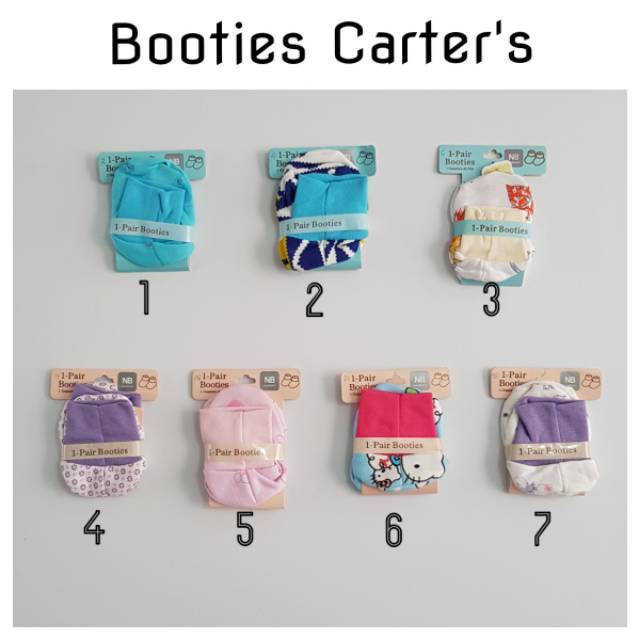 Kaos Kaki Bayi Sarung Kaki Bayi Booties Baby