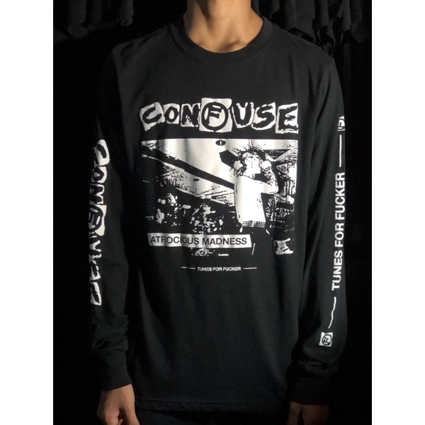 KAOS LENGAN PANJANG BAND PUNK
