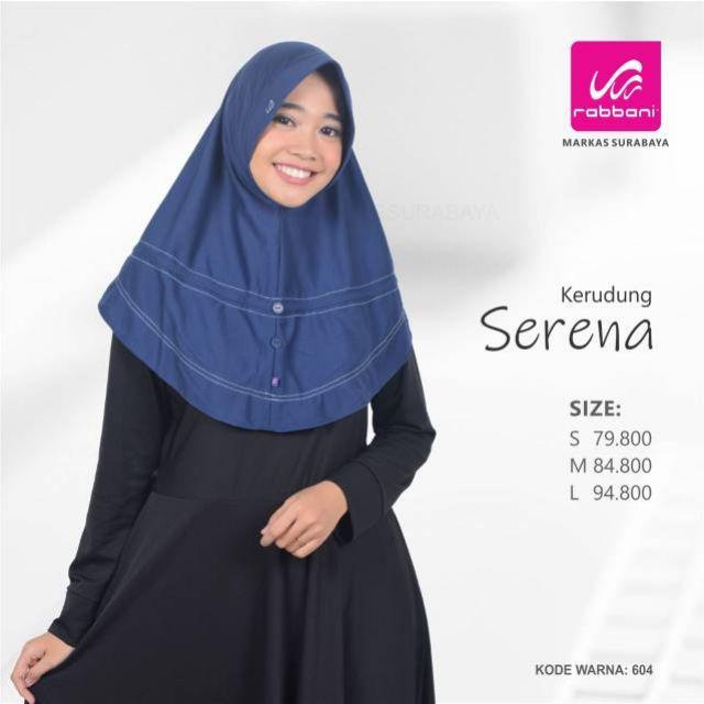 Kerudung instan Rabbani SERENA-Navy