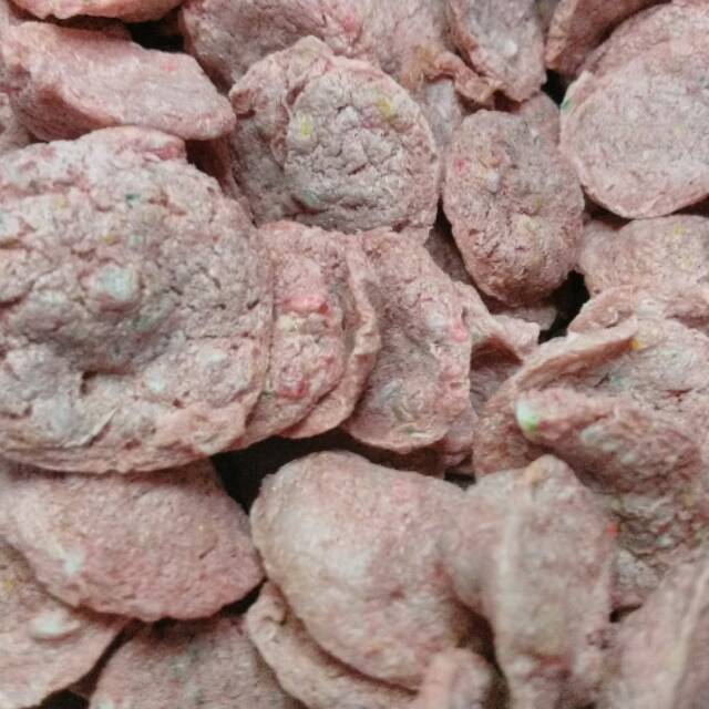 

Sosreng/sosis goreng(krupuk) mentah