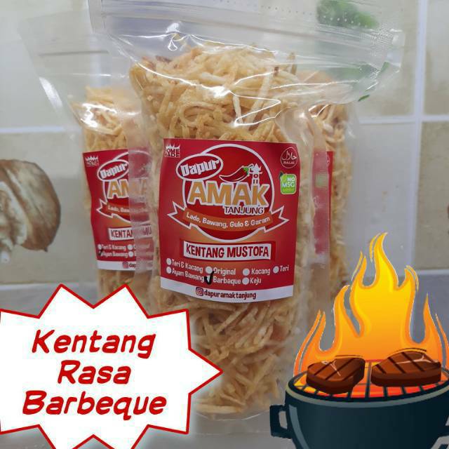 

Kentang Mustofa Barbaque (Tidak Pedas) - Dapur Amak Tanjung - 130gr