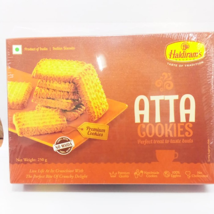 

HALDIRAMS ATTA COOKIES 250 GM