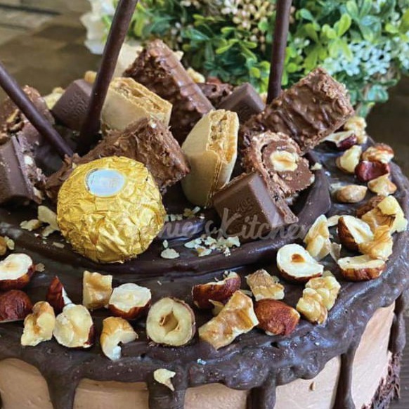 

Nuttela Chocolate Cake