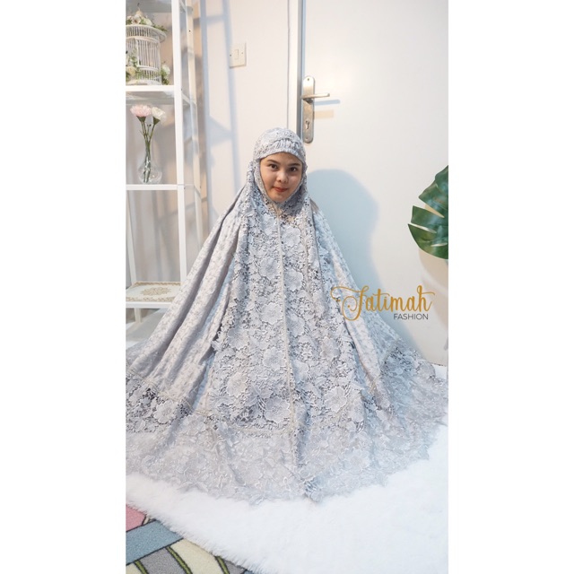 MUKENA SHOFIA SUTRA PARIS BORDIR TIMBUL VARIAN WARNA