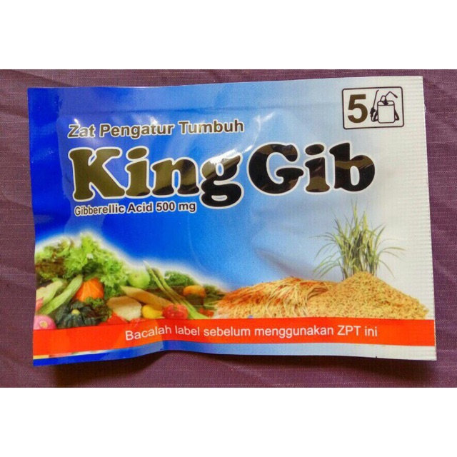 KING GIB 5gr ( zat pengatur tumbuh)