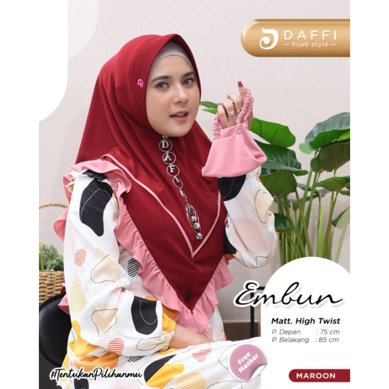HIJAB EMBUN FREE MASKER