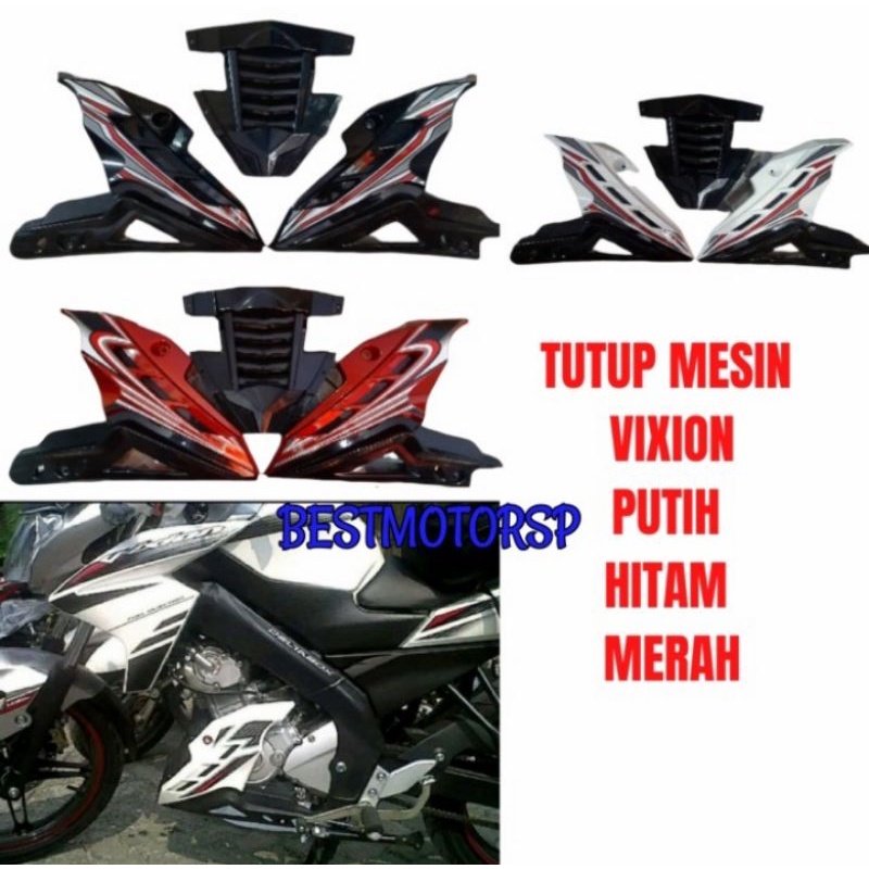 Cover Tutup Mesin Vixion Transformers Cover Engine Vixion