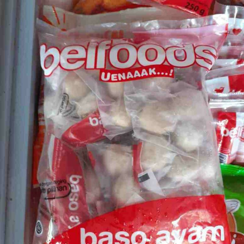 

Belfoods Uenaaak Baso Ayam 500 Gram Inner Sachet