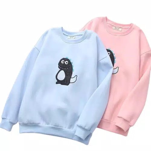 CentCentStore Sweater Wanita Baby Godzilla