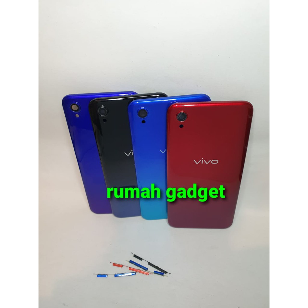 TUTUP CASING BELAKANG BACK DOOR VIVO Y91 PAKE FINGER PRINT TUTUP BATRE