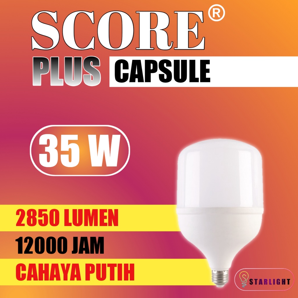 Score Plus Lampu LED Capsule 35 Watt - Cahaya Putih