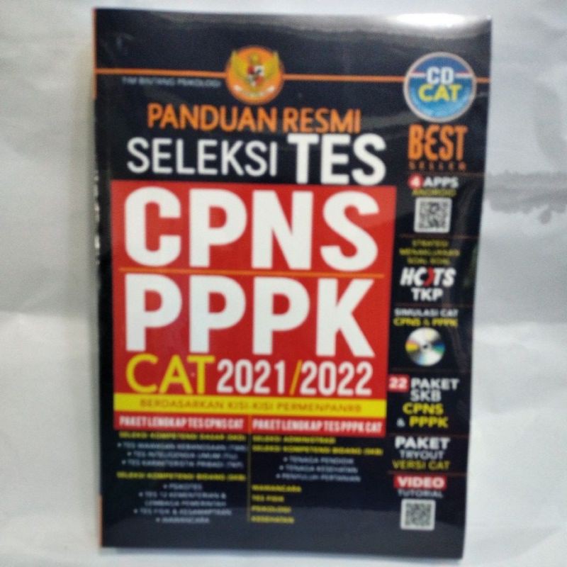 Buku PANDUAN RESMI SELEKSI TES CPNS PPPK 2021 2022