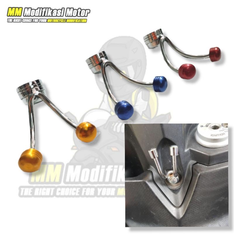 Gantungan Barang Motor Gantungan Motor Gantungan di Motor Gantungan Motor Vario Beat Stainless Varia