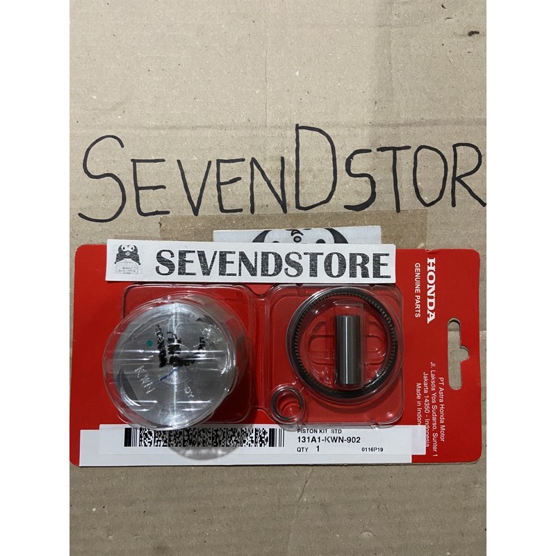 Piston kit seher ring set KWN Vario techno 125 Fi Original AHM-Os std