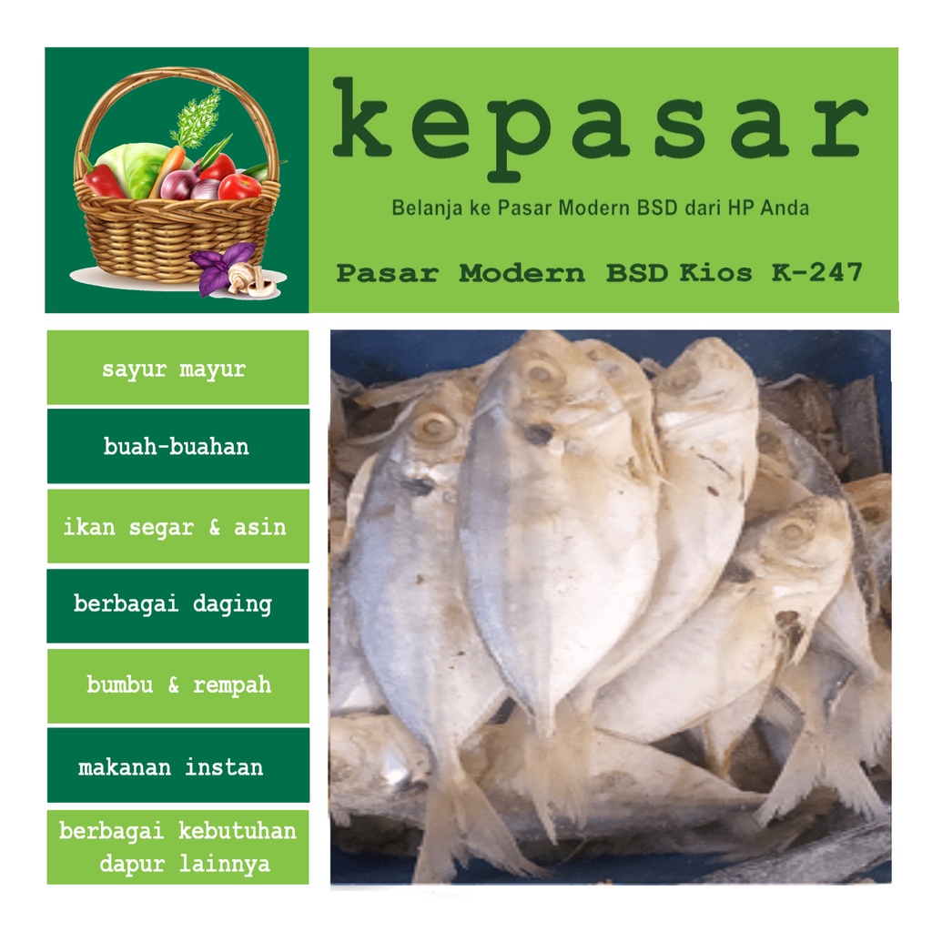 

Ikan Asin Selar 100 g