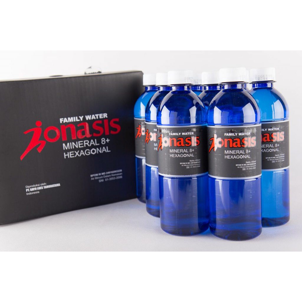 Ionasis - Air Minum Nano Kristal Hexagonal