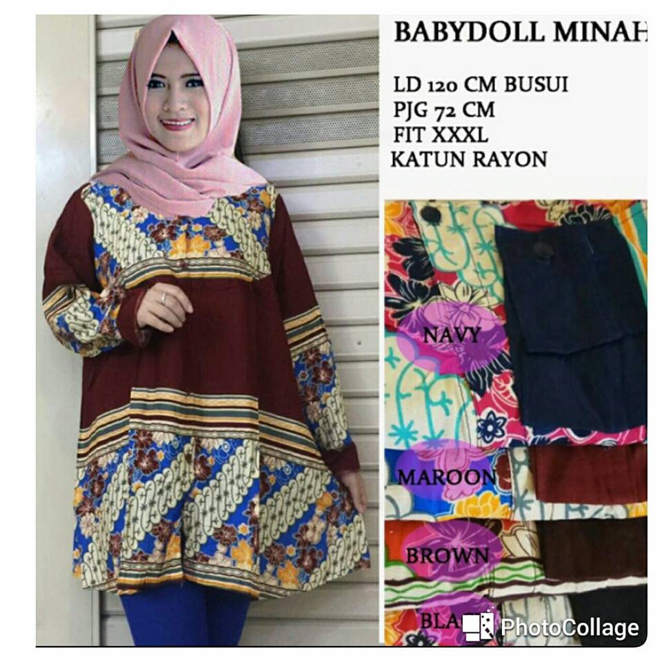babydoll batik jumbo