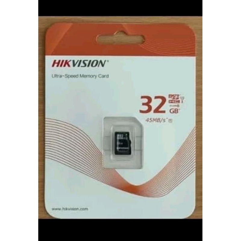 Mmc memory card micro Sd card 32 gb class 6 hikvision original isi full