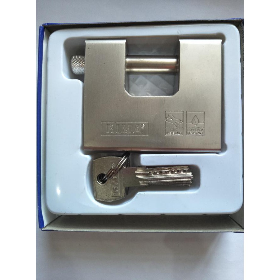 Wow Gembok Panzer Rima 84Mm-Gembok Anti Gunting Anti Cairan Anti Duplikat Hot Sale