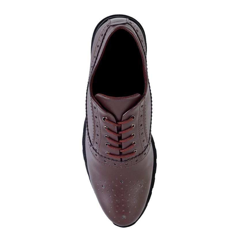 Joffrey Brown | Sepatu Vintage Ori Klasik Kulit Pria/Cowok/Men Wingtip Footwear | FORIND x Lvnatica