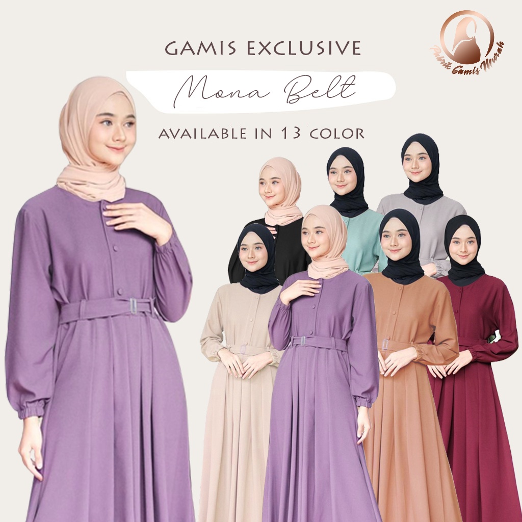 TRAND model Baju Gamis Remaja Terbaru N_muslimah Kekinian Super Kek Lt