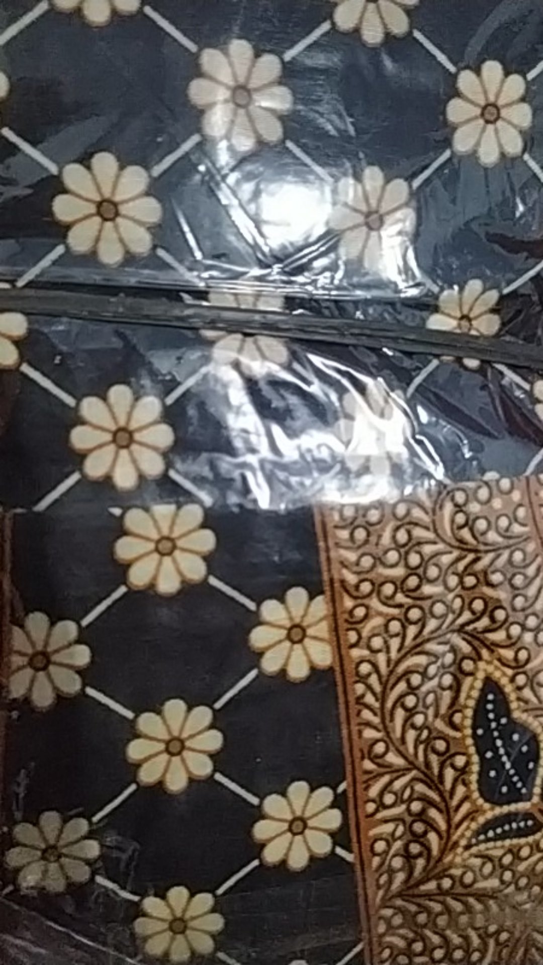 Kemeja Batik Pria Lengan Panjang Size M L Xl Xxl Bswart Batik Hrb026 Kenongo Hem Panjang Padi