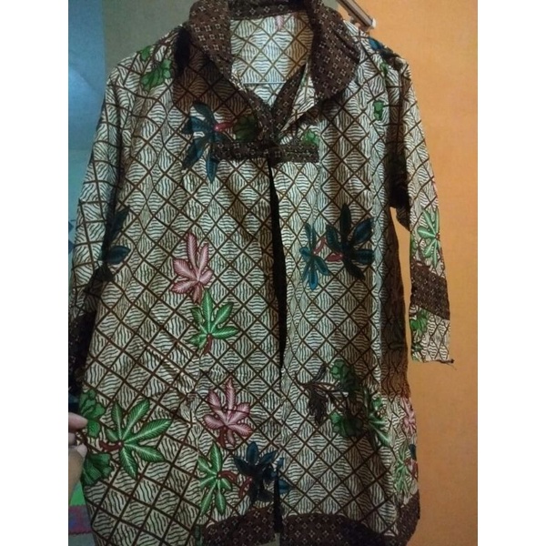 Batik Jumbo  baju kerja Wanita  second