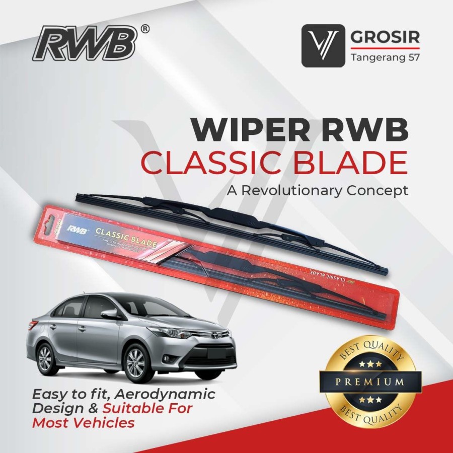 WIPER VIOS GEN3 2014 CLASSIC BLADE 2 PCS