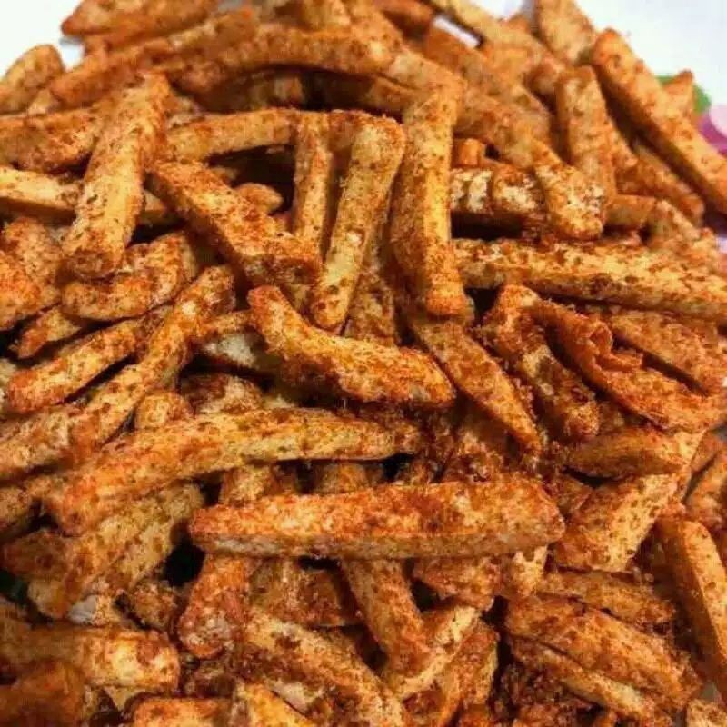 

Basreng 500 Gram Basreng Pedas Kiloan Basreng Pedas Daun Jeruk Balado Keripik Basreng Pedas Balado