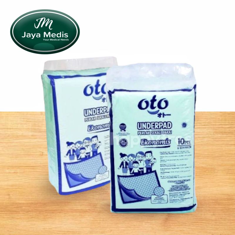 Perlak Dewasa Sekali Pakai - Underpad Oto 60 × 90 Cm Isi 10 Pcs