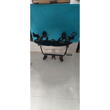 dudukan lampu set batok klx bf klx dtracker new