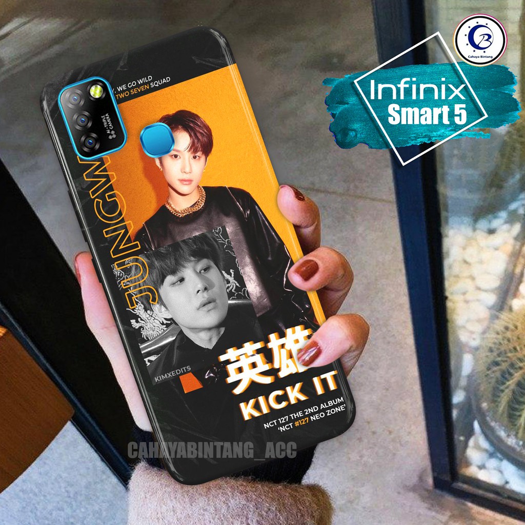 Marintri Case Infinix Smart 5 K-POP NCT Series Hardcase Softcase Casing Cover Pelindung Hp