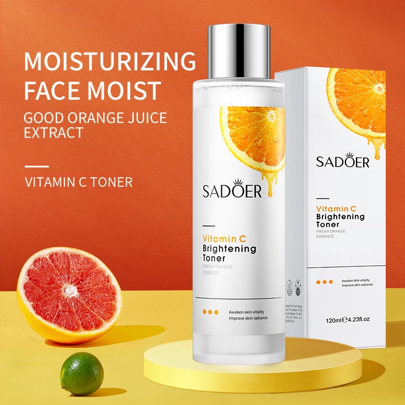 Citadeal - SADOER Vitamin C Brightening Toner, Toner Makeup, Pembersih Makeup