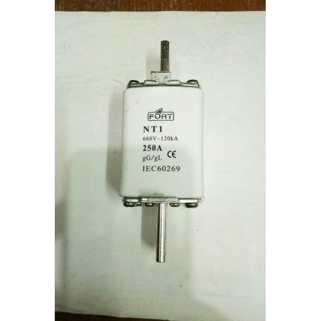 NH Fuse Link Size 1 (NT-1) 63-250 Ampere 660V merk Fort