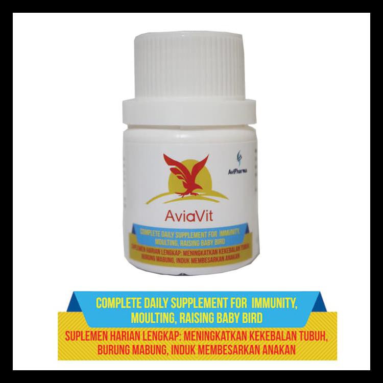 Aviavit: Multivitamin Mineral Dan Asam Amino Untuk Kesehatan Burung Bermutu