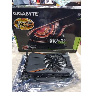 VGA GIGABYTE GeForce GTX 1050 TI 4GB DDR5 Single Fan